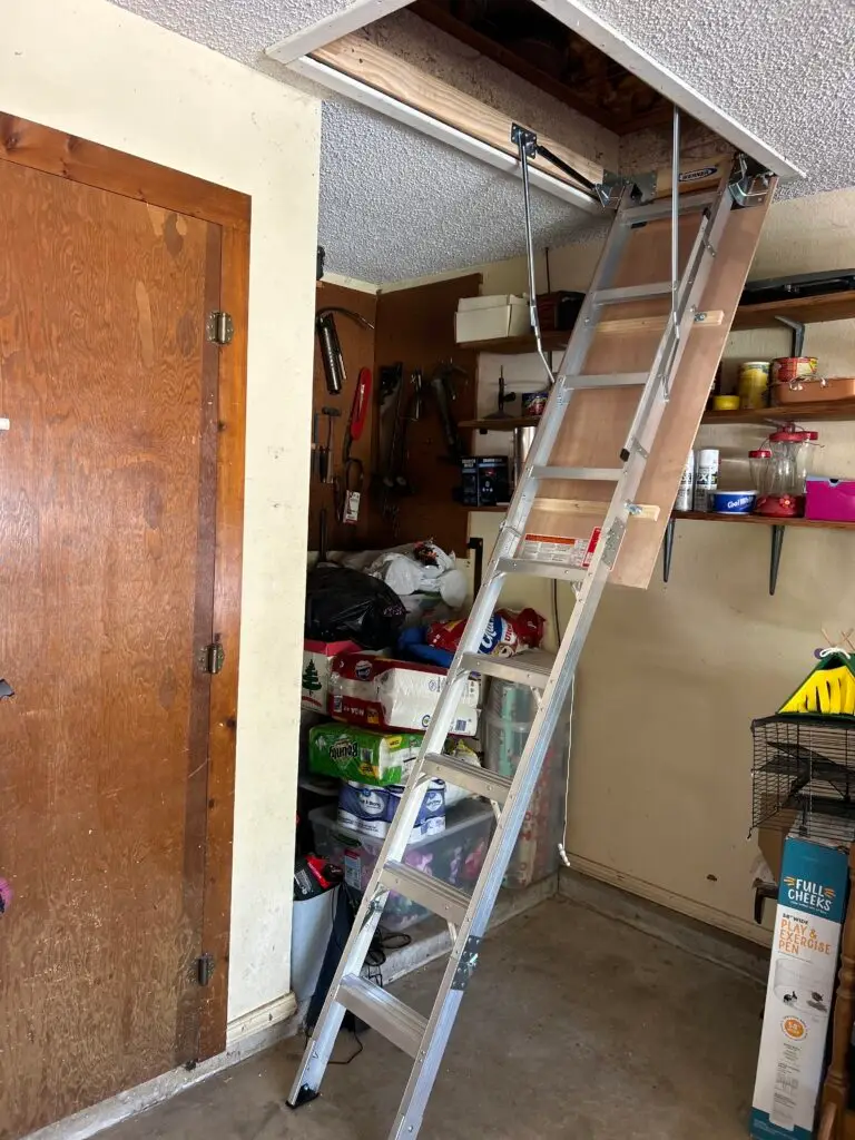 Attic Ladder Installation in Broken Arrow — attic access installation
