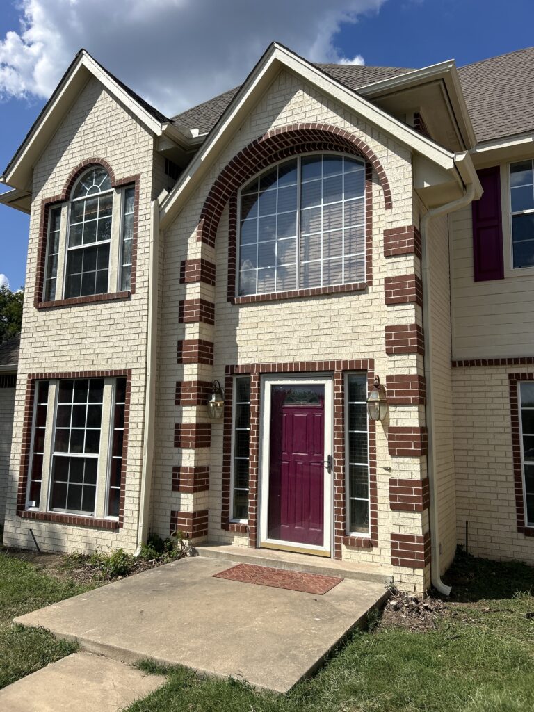 House Front and Door Painting in Tulsa — door painting